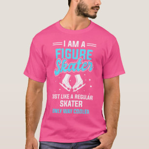 Ik Ben Een Kunstschaatser Wintersport Schaatsen T-shirt