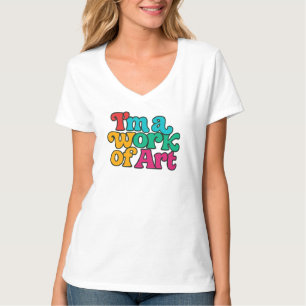 Ik ben een Kunstwerk T-shirt