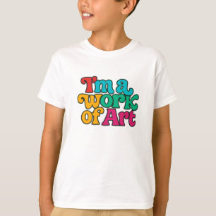Ik ben een Kunstwerk T-shirt
