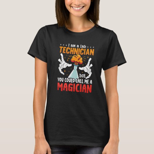 Ik ben een laboratorium van Lab Technicus Laborato T-shirt (Voorkant)