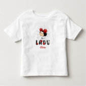 Ik ben een Lady Little Girl T-Shirt Cute Ladybug (Voorkant)