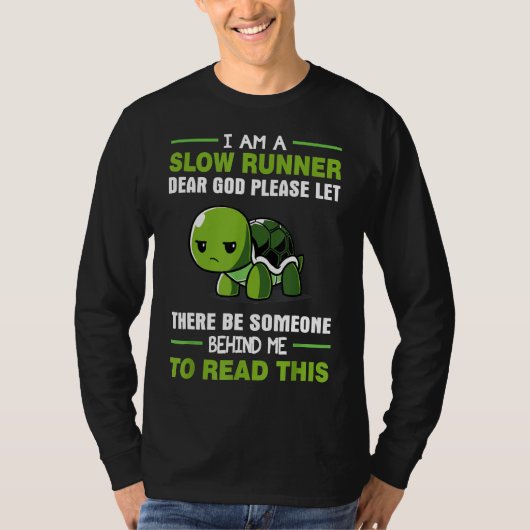 Ik ben een langwerpige grappige schildpad met Mara T-shirt (Voorkant)