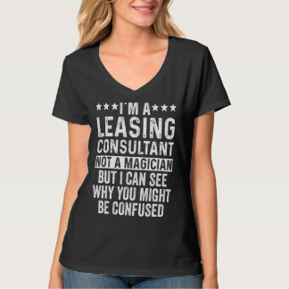 Ik ben een leasingconsultant, geen toeristaak t-shirt