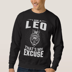 Ik ben een Leeuw die mijn excuus is voor mijn verj Trui
