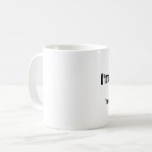 Ik ben een Leftie Koffiemok (Voorkant links)