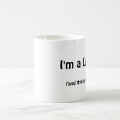 Ik ben een Leftie Koffiemok (Center)