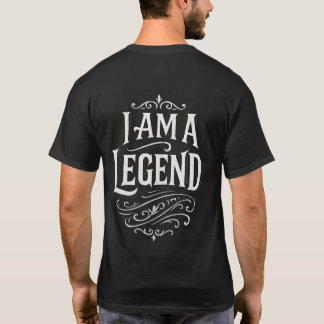Ik ben een legende - achterzijde t-shirt