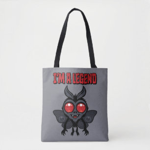 Ik Ben Een Legende - Griezeld Grut Mothman Tote Bag