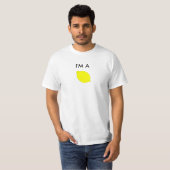 Ik ben een Lemon T-shirt (Voorkant volledig)