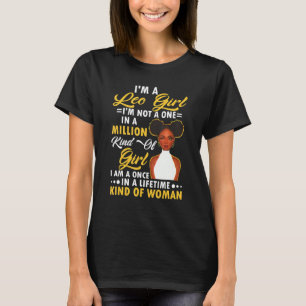 Ik ben een Leo Girl Black Women Leo Girl 1 T-shirt