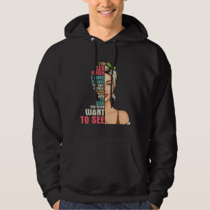 Ik ben een Leo Koningin Ik heb 3 zielen... Stil Sw Hoodie