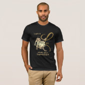 Ik ben een Leo ♌ - Wat is je Superpower? -Goud T-shirt (Voorkant volledig)