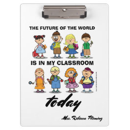 Ik ben een leraar. Aangepast cadeau Klembord