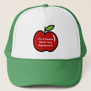 Ik ben een leraar wat is je superkrachthoed trucker pet