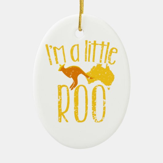 Ik ben een leuke baby kraamontwerper. keramisch ornament (Voorkant)