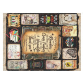 Ik ben een lezer, Boek Lover Blanket, Tafelkleed (Voorkant (Horizontaal))