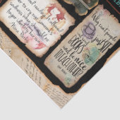 Ik ben een lezer die betekent dat ik in een gekke  tissuepapier (Detail)