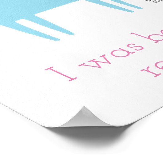 Ik ben een lezer poster (Hoek)