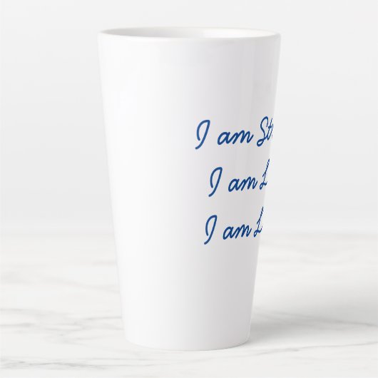 Ik ben een lichte hoge mok (Voorkant)