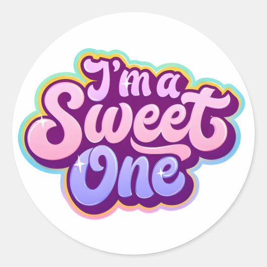 Ik ben een lieve Sticker (Voorkant)