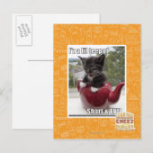 Ik ben een lil repot briefkaart (Voorkant / Achterkant)