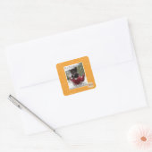 Ik ben een lil repot vierkante sticker (Envelop)