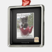 Ik ben een lil teepot metalen ornament (Links)