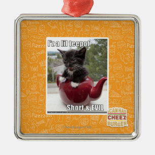 Ik ben een lil teepot metalen ornament