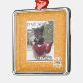 Ik ben een lil teepot metalen ornament (Links)