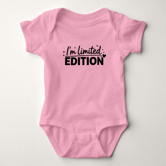 IK BEN EEN LIMITED EDITION ROMPER (Voorkant)