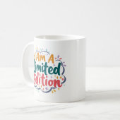 Ik Ben een Limited-Edition Zelfvertrouwen Mok (Voorkant links)