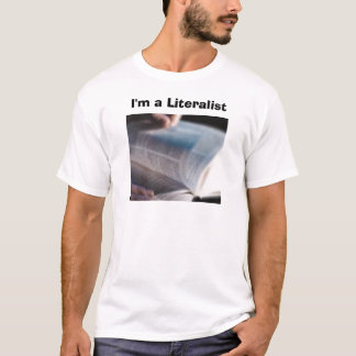 Ik ben een Literalist T-shirt