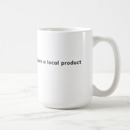 Ik ben een lokaal product koffiemok