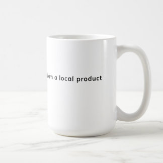 Ik ben een lokaal product koffiemok