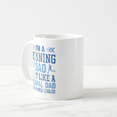 Ik ben een lopende vader koffiemok (Voorkant links)