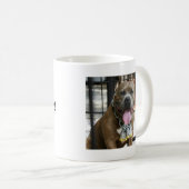 Ik ben een Lover, geen vechter. Koffiemok (Voorkant rechts)