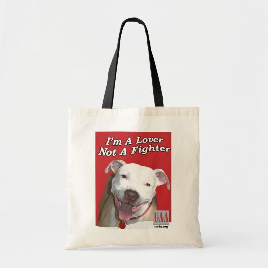 Ik ben een Lover, geen Vrouw Tote Bag (Voorkant)