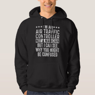 Ik ben een luchtverkeersleider, geen tovenaar hoodie