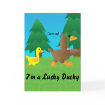 Ik ben een Lucky Ducky om een vader als jij te heb