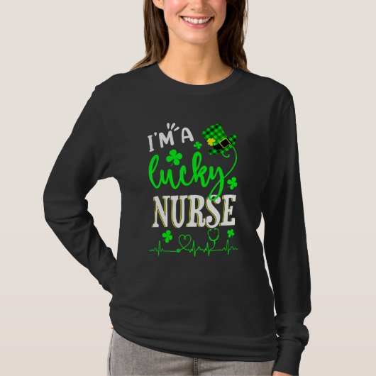 Ik ben een Lucky Nurse Shamrock Top Hat St Patrick (Voorkant)