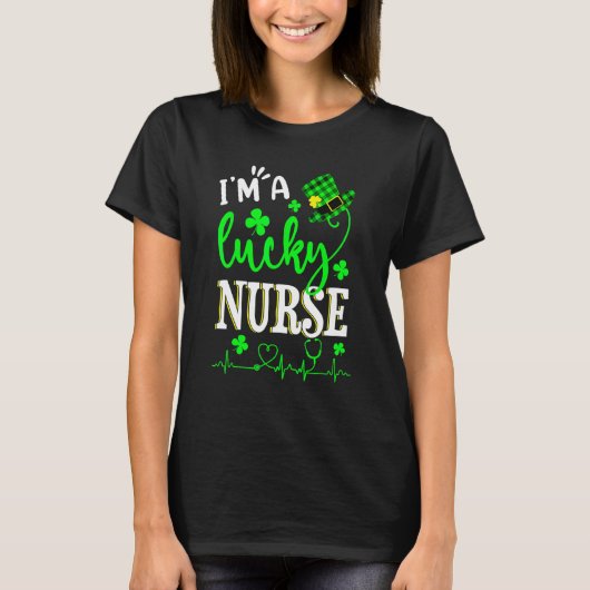 Ik ben een Lucky Nurse Shamrock Top Hat St Patrick (Voorkant)