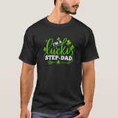 Ik ben een Lucky Step Pap Shamrock St Patricks Day T-shirt (Voorkant)