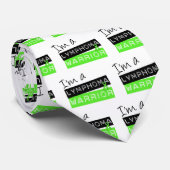 Ik ben een Lymphoma Warrior Stropdas (Opgerold)