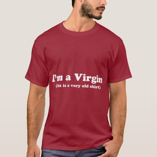 Ik ben een maagd t-shirt (Voorkant)