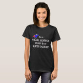 "Ik ben een maatschappelijk werker" T-shirt (Voorkant volledig)