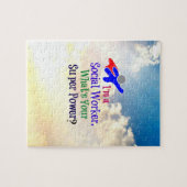 Ik ben een maatschappelijk werker. Wat is je super Legpuzzel (Horizontaal)