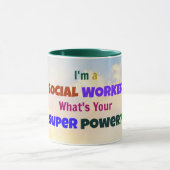 Ik ben een maatschappelijk werker. Wat is je super Mok (Midden)