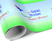 Ik ben een maatschappelijk werker. Wat is jouw sup Cadeaupapier (Rol Hoek)