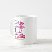 Ik ben een maatschappelijk werker wat je Superpowe Koffiemok (Voorkant links)