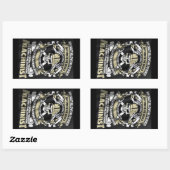 Ik ben een Machinist Rechthoekige Sticker (Vel)